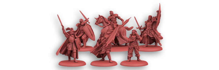 A Song of Ice and Fire : Tabletop Miniatures Game - Lannister Attachments #1